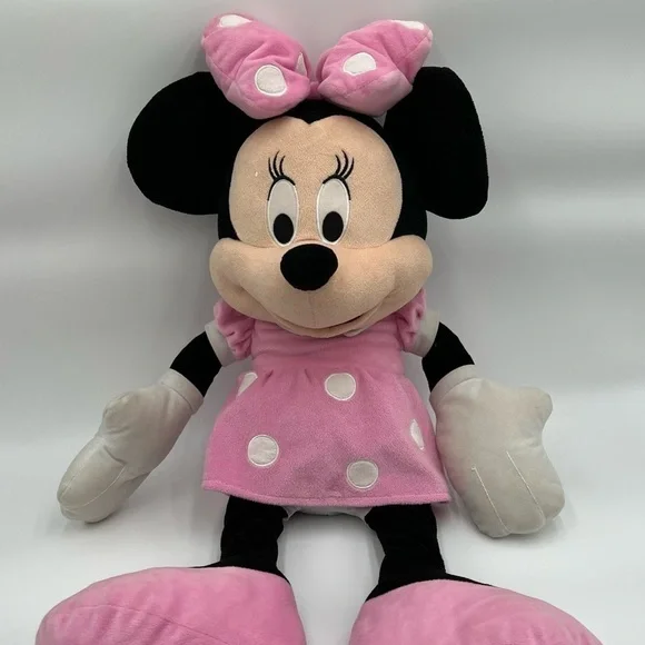 Disney Minnie Mouse Child Plush Stuffed Character Doll - Picture 4 of 5